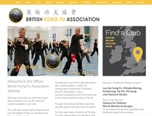 Tablet Screenshot of laugar-kungfu.com